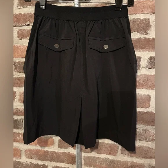 NWT Athleta Black Vienna Cargo Skort Size 0